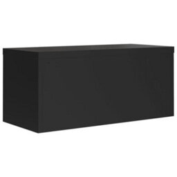 Berkfield File Cabinet Black 90X40X40 Cm Steel - thumbnail 6