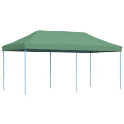 Walplus Foldable Party Tent Garden Gazebo Canopy Pop-Up Green 580X292X315 Cm - thumbnail 5