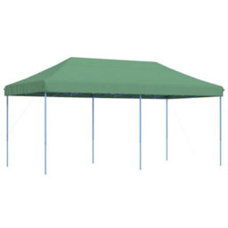 Walplus Foldable Party Tent Garden Gazebo Canopy Pop-Up Green 580X292X315 Cm - thumbnail 2