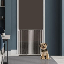 Bettacare Extending Metal Screw Fit Dog Gate, White, 62.5Cm - 106.8Cm, Stair Gate For Pet, Safety Barrier For Puppy - thumbnail 2