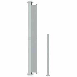 Walplus Patio Retractable Side Awning Garden Sun Shade Canopy Gazebo For Back Door, Porch, Patio 180X500 Cm Grey - thumbnail 5
