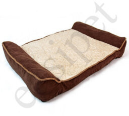Actiaspet Deluxe Brown Orthopaedic Soft Dog Pet Warm Sofa Bed Pillow Cushion Chair Large - thumbnail 3