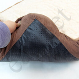 Actiaspet Deluxe Brown Orthopaedic Soft Dog Pet Warm Sofa Bed Pillow Cushion Chair Large - thumbnail 7