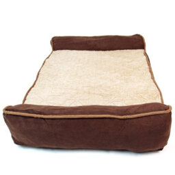 Actiaspet Deluxe Brown Orthopaedic Soft Dog Pet Warm Sofa Bed Pillow Cushion Chair Large - thumbnail 9