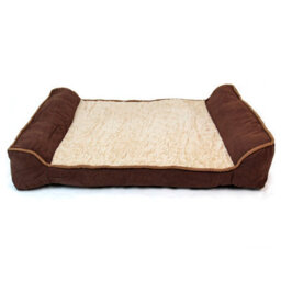 Actiaspet Deluxe Brown Orthopaedic Soft Dog Pet Warm Sofa Bed Pillow Cushion Chair Large - thumbnail 8
