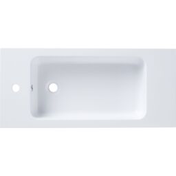 GoodHome Ladoga Matt White Vanity Unit & Basin Set - Includes Makonda Basin (W)800mm (H)810mm - thumbnail 2