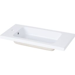 GoodHome Ladoga Matt White Vanity Unit & Basin Set - Includes Makonda Basin (W)800mm (H)810mm - thumbnail 7