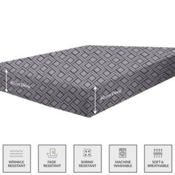 Lazzaro Luxury Single Fitted Sheet Extra Deep 40Cm Pocket Premium Brushed Microfibre Ultrasoft Fade Resistant - thumbnail 2