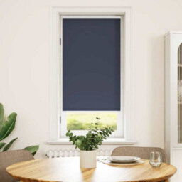 Berkfield Reflective Roller Blind Blackout 40 X 100 Cm Marine / Blue - thumbnail 2