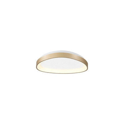 Luminosa Lighting Luminosa Niseko Triangular Ceiling 42Cm 35W Led, 3000K, 2300Lm, Gold, 3Yrs Warranty - image 1