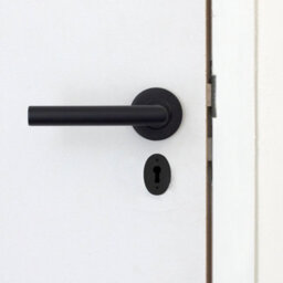 Afit Oval Key Hole Cover Escutcheon - 50X34mm - Black Antique Iron - Pack Of 2 - thumbnail 3