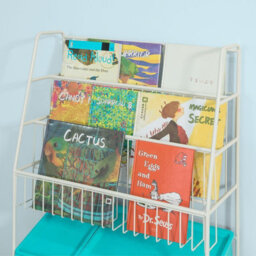 Sobuy Kmb07-B,kids Storage Toy Chest Wardrobe Sofa Bench,green,,blue,w102.5Xd60.5Xh25.5 - thumbnail 4