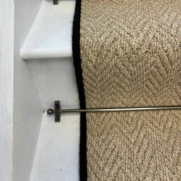 RainbowHome Andes Beige Stair Runner With 100% Pure Wool Edge 65 650 - thumbnail 3