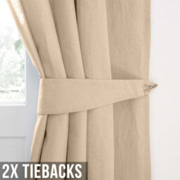 Imperial Rooms Blackout Curtain-Thermal Ready Made Eyelet Curtain (2 Panel) For Living Room Curtain Cream, (W)2.28Mx(L))2.74M - thumbnail 8