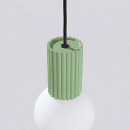 Sollux Lighting Halo Aluminum/glass Sage 1 Lights Modern Pendant Lamps - thumbnail 7