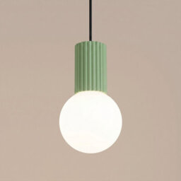 Sollux Lighting Halo Aluminum/glass Sage 1 Lights Modern Pendant Lamps - thumbnail 4