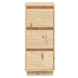 Berkfield Sideboard 32X34X75 Cm Solid Wood Pine - thumbnail 5