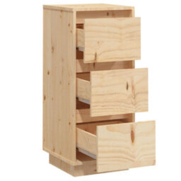 Berkfield Sideboard 32X34X75 Cm Solid Wood Pine - thumbnail 7