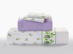 Kampala Hill Rosebud Brushed Cotton Flannelette Sheet Set - thumbnail 2