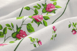 Kampala Hill Rosebud Brushed Cotton Flannelette Sheet Set - thumbnail 5