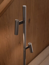 Nordlux Makoto Indoor Floor Lamp Silver Aluminium G9 Adjustable Head - Mains Powered, Ip20 - thumbnail 8