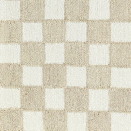 Livabliss Klopp-Hand Tufted Beige Ivory Wool Checkered Living Dining Bedroom Rug 183 X 275 Cm Easy Care, Non Shedding - thumbnail 7
