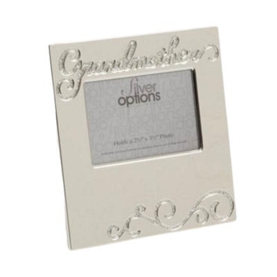 "Silver Options Photo Frame 2.5"" X 3.5"" - Grandmother" - image 1
