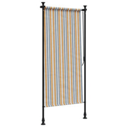 Walplus Outdoor Roller Blind Yellow And White 100X270 Cm Fabric&steel - thumbnail 5