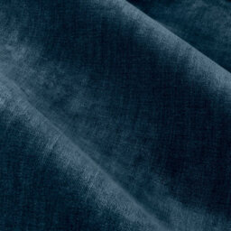 Yard Heavy Chenille Velvet Room Darkening Eyelet Curtain Pair Navy (W)229Cm X (D)183Cm - thumbnail 4