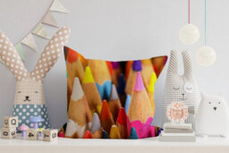 Warren Reed Designer Colouring Pencils Cushions 45Cm X 45Cm - thumbnail 2