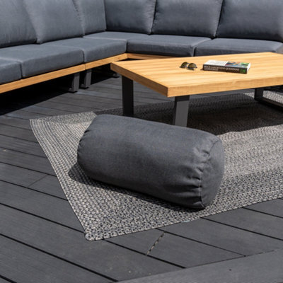 Agora Esquire Mica Large Round Bolster Cushion - 60Cm X 30Cm