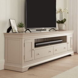 The Furniture Market Wilmslow Grey Xxl Widescreen Tv Unit - thumbnail 3