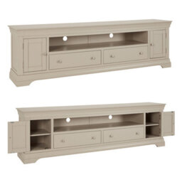 The Furniture Market Wilmslow Grey Xxl Widescreen Tv Unit - thumbnail 4