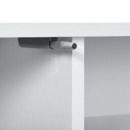 Wyld Haus Lumipa 140Cm High Gloss White Floating Tv Stand With Shelves And Doors For Tvs Up To 60 Inches - thumbnail 9