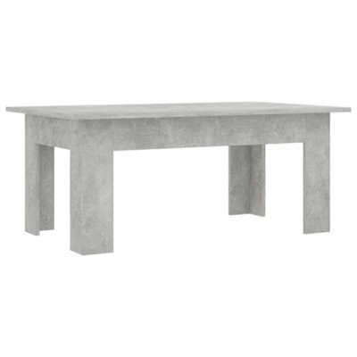 Berkfield Stylish Coffee Table Concrete Grey 100X60X42 Cm Engineered Wood - image 1