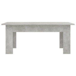 Berkfield Stylish Coffee Table Concrete Grey 100X60X42 Cm Engineered Wood - thumbnail 4