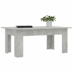 Berkfield Stylish Coffee Table Concrete Grey 100X60X42 Cm Engineered Wood - thumbnail 3
