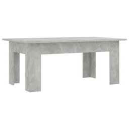 Berkfield Stylish Coffee Table Concrete Grey 100X60X42 Cm Engineered Wood - thumbnail 1