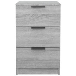 Berkfield Bedside Cabinets 2 Pcs Grey Sonoma 40X36X65 Cm - thumbnail 7