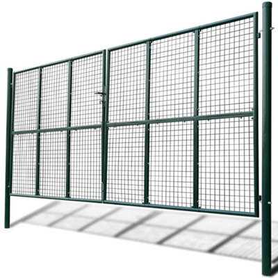Berkfield Durable Mesh Garden Gate 415 X 225 Cm / 400 X 175 Cm - image 1