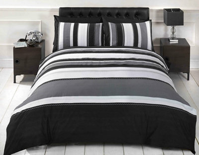 Rapport Detroit Striped Duvet Cover Set - image 1
