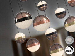 Luminosa Lighting Luminosa Orbes Cluster Pendant Ceiling 13 Light Black, Copper, Brass Led 3000K - Uk Stock - thumbnail 3