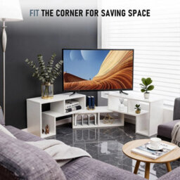 Tv Stand Free Combination Media Center 3Pcs Diy Wooden - thumbnail 5