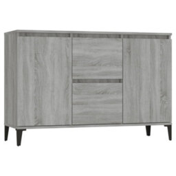 Berkfield Sideboard Grey Sonoma 104X35X70 Cm Engineered Wood - thumbnail 2