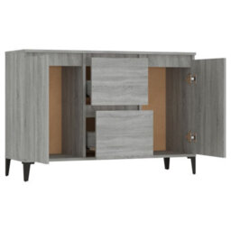 Berkfield Sideboard Grey Sonoma 104X35X70 Cm Engineered Wood - thumbnail 5