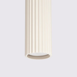 Sollux Lighting Karbon Aluminum Beige 1 Lights Minimalist Pendant Ceiling Light - thumbnail 6