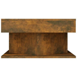 Vidaxl Coffee Table Smoked Oak 57X57X30 Cm Engineered Wood - thumbnail 4