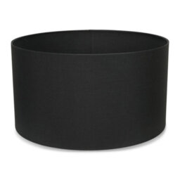 Valuelights Reni Charcoal Fabric Drum Ceiling Lamp Shade (D)45Cm