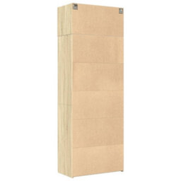 Berkfield Storage Cabinet Sonoma Oak 80X42.5X225 Cm Engineered Wood - thumbnail 8
