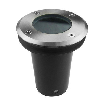 Luminosa Lighting Luminosa Ringo 1 Light Recessed Outdoor Ground Light Stainless Steel Ip67